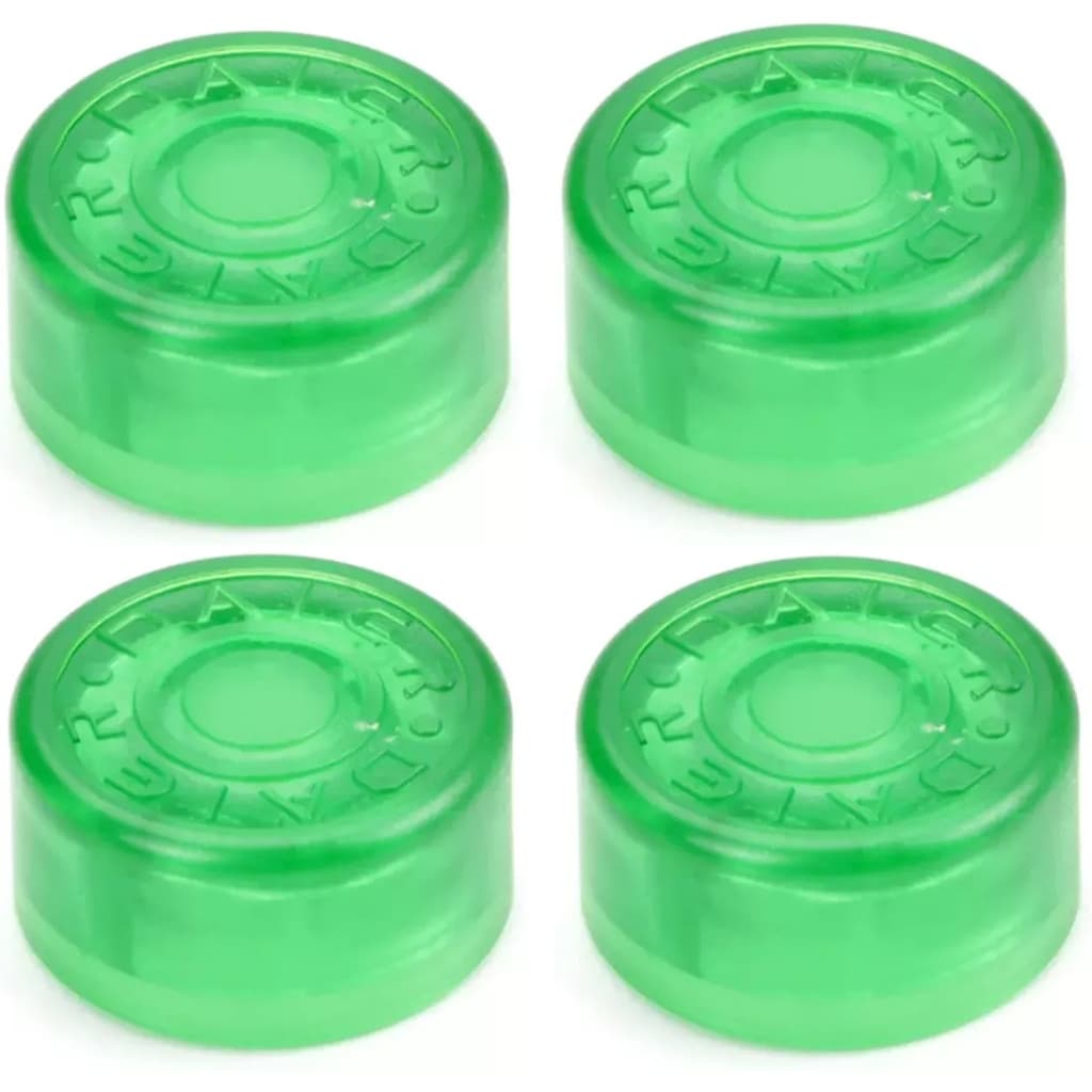 4 Botões Protetor Night Glow Footswitch Pedal Topper verde