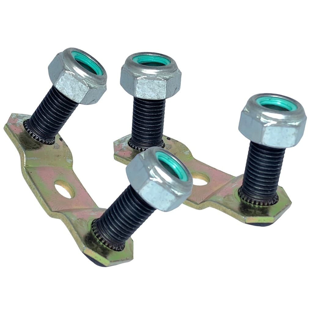 Kit Parafuso Pivô Bandeja Gol Voyage Parati Saveiro 93+ 12mm com Porcas