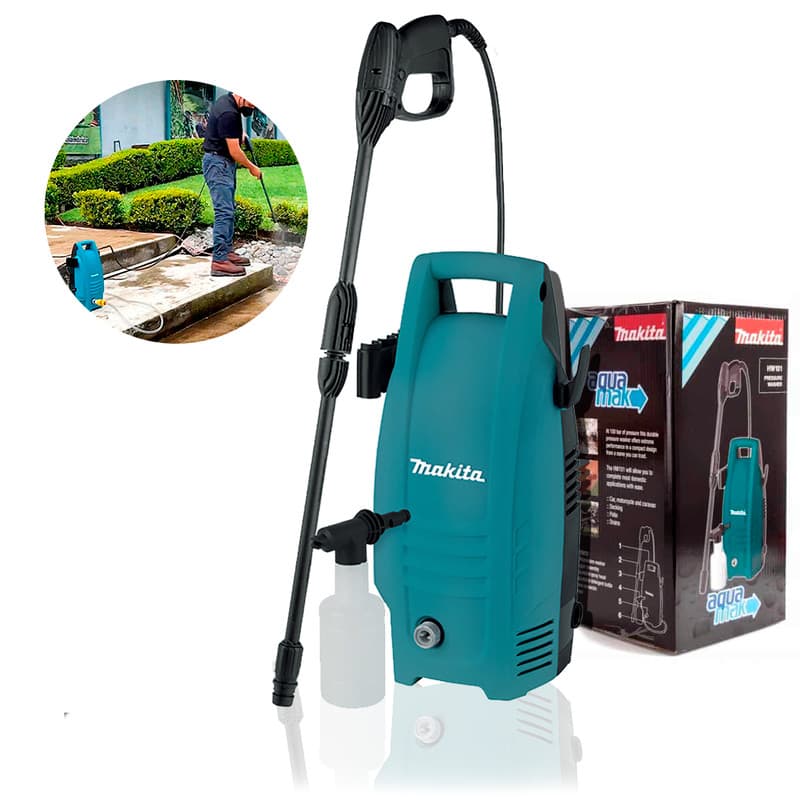 Lavadora de Alta Pressão Makita HW101 1450 PSI 1300W Profissional