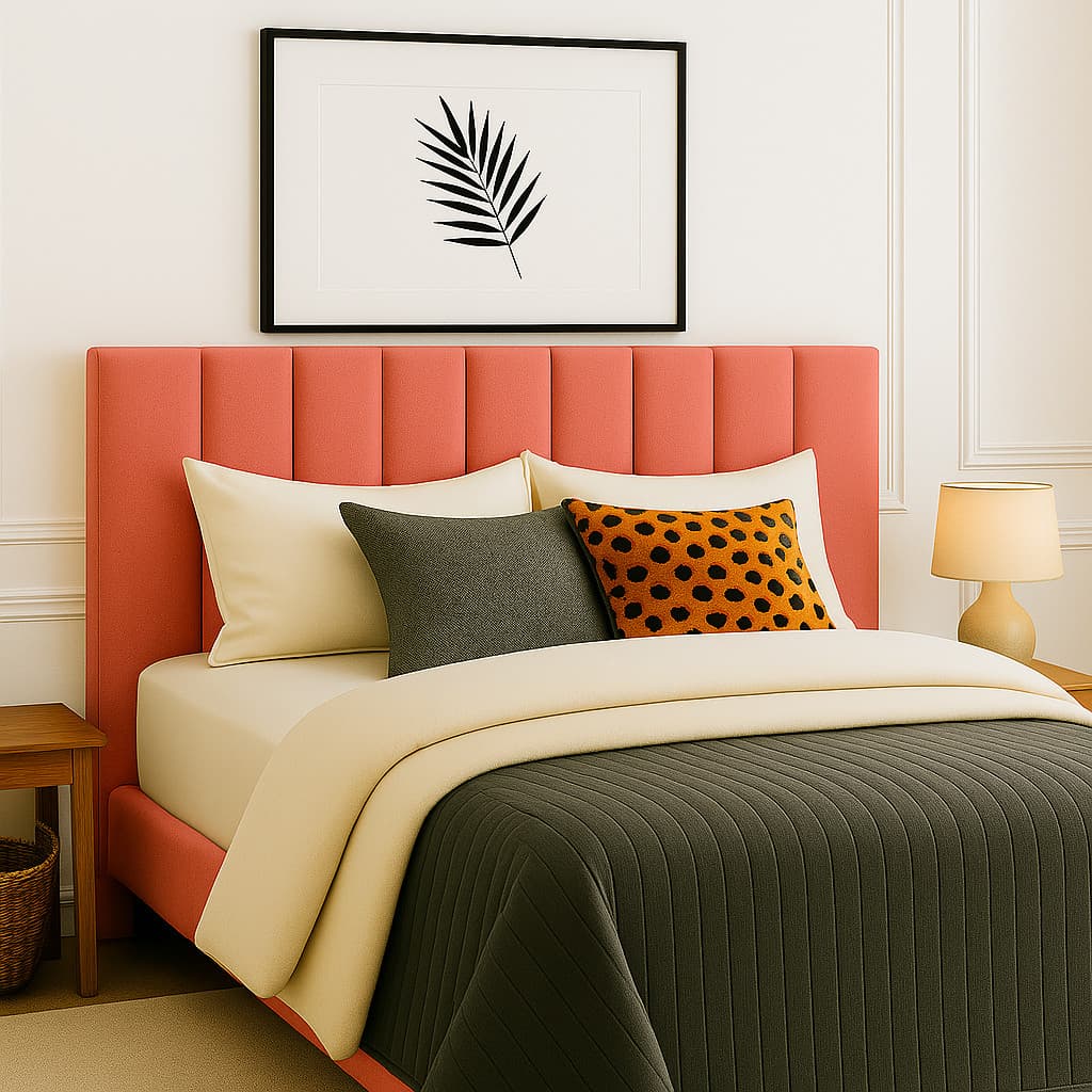 Kit 10 Cabeceira de Cama Estofadas Modular Casal King Placas 45x20