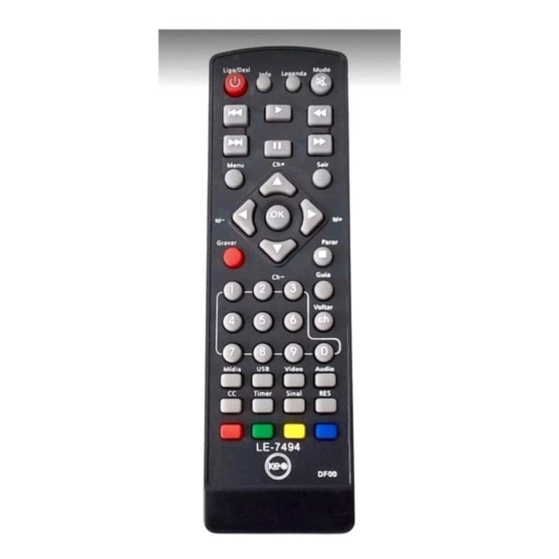 Controle Remoto k900 Keo Le-7494 envio mesmo dia