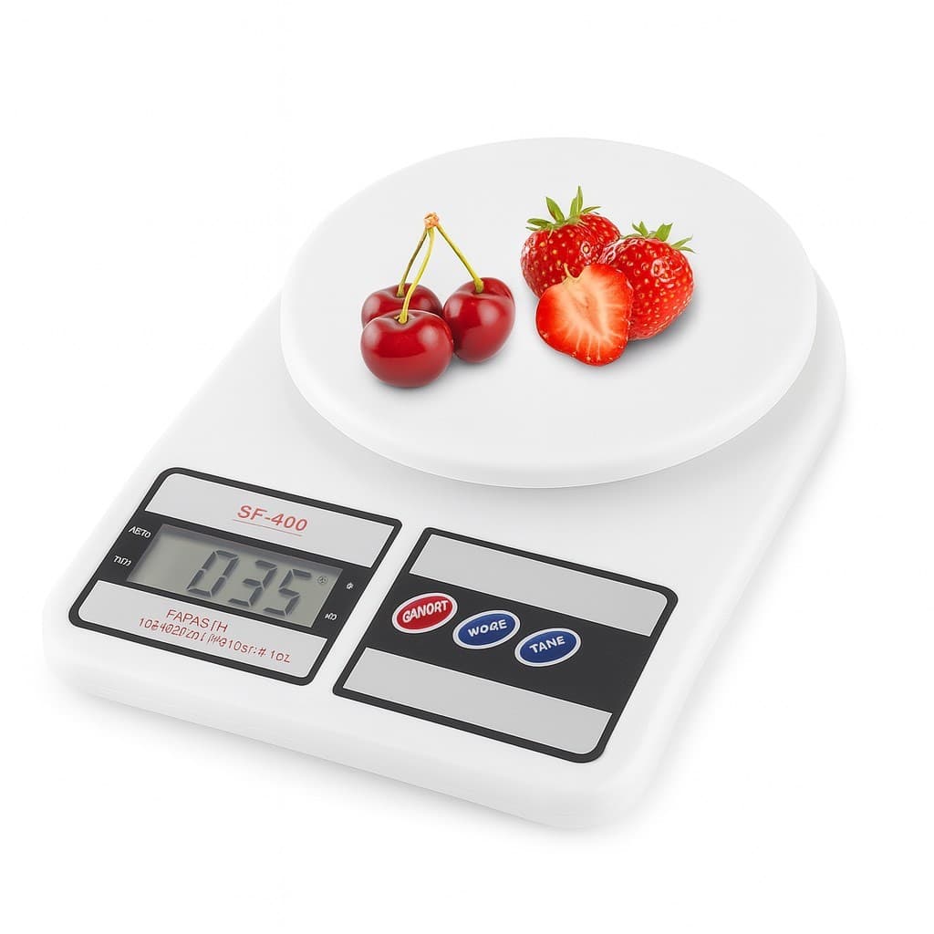 Balança Digital Para Cozinha Capacidade de 1 g a 10 kg Super Precisa