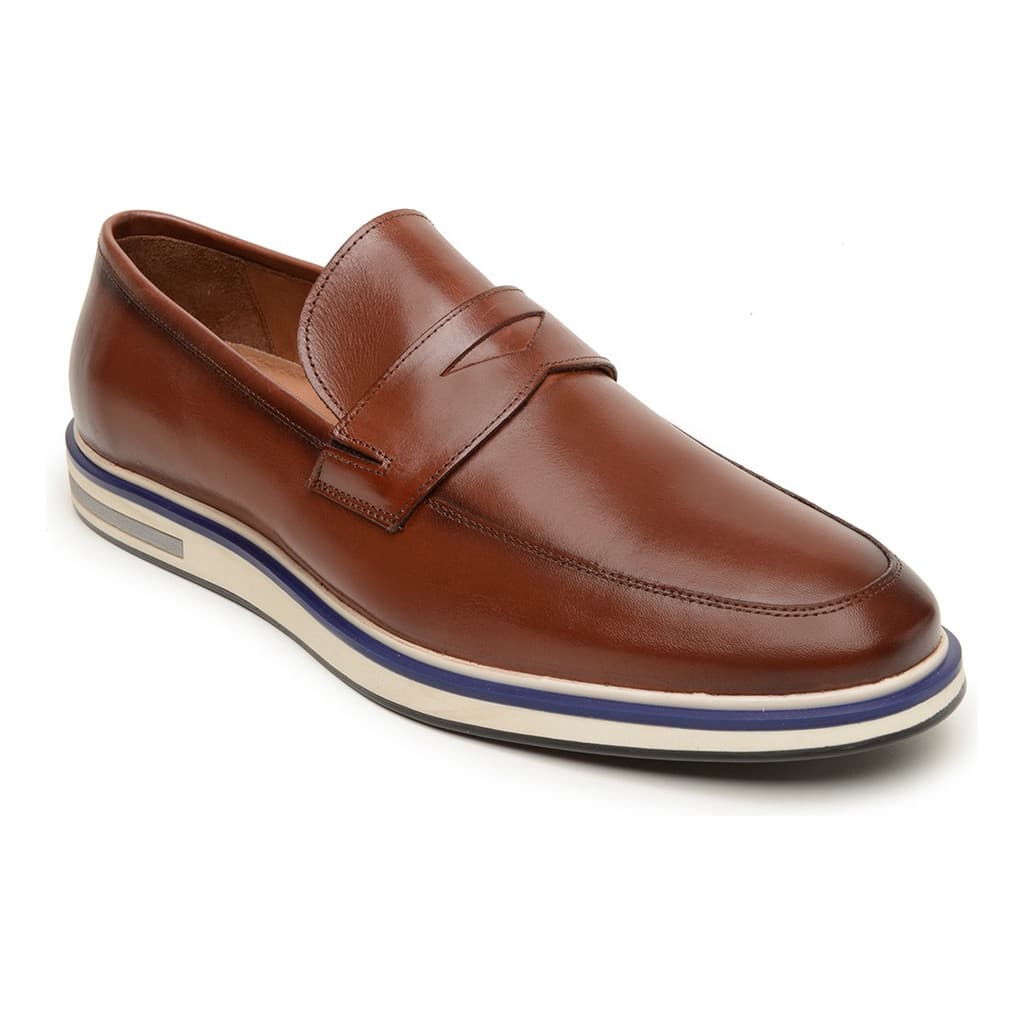 Sapato Mocassim Couro Legítimo Masculino Casual e Elegante