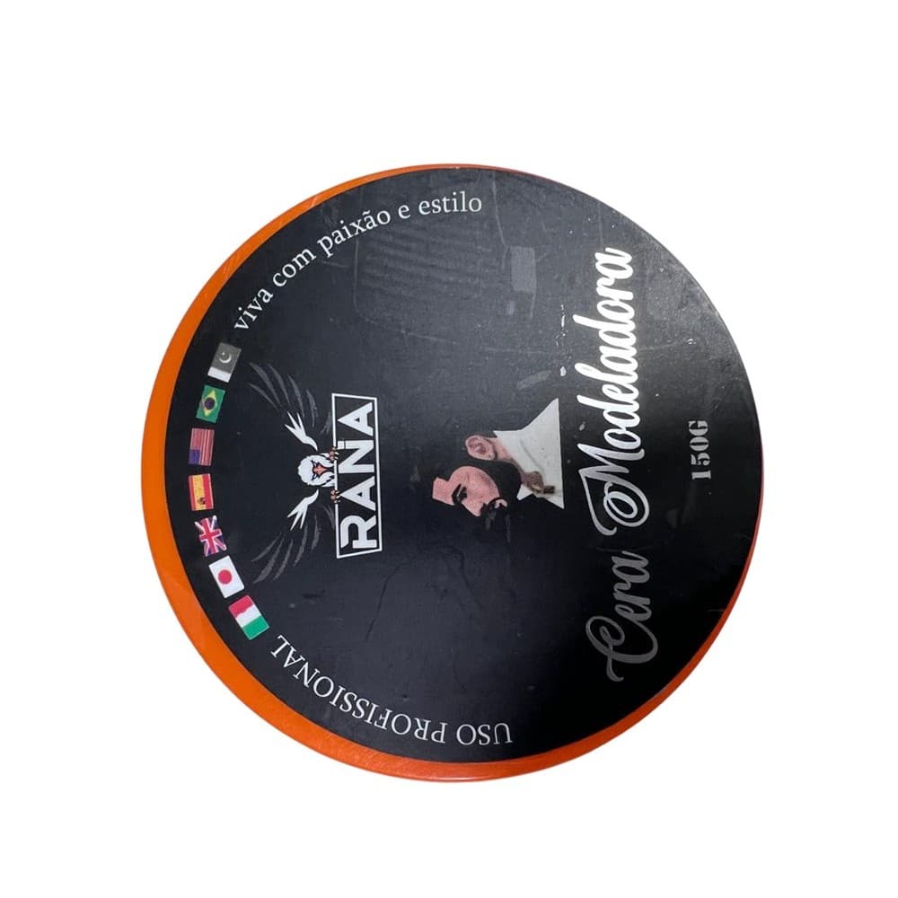 Pomada Cera Modeladora para Cabelos Laranja cod 1565