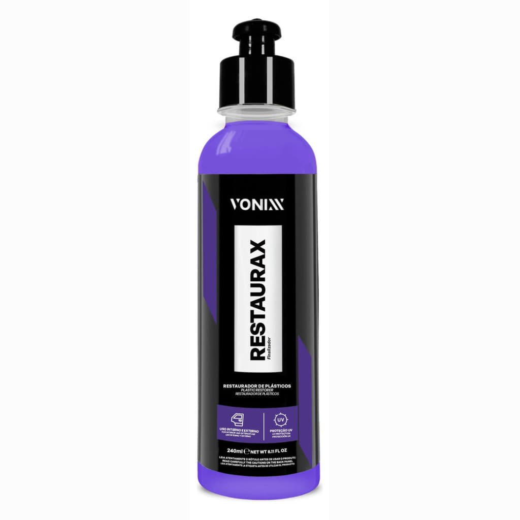 Restaurax Vonixx 240ml – Renova Plásticos com Brilho