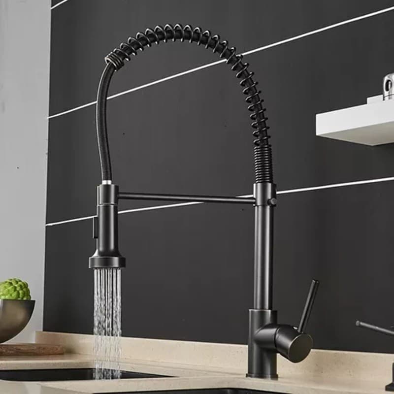 Torneira Gourmet Spray Móvel Misturador Para Cozinha e Bancada