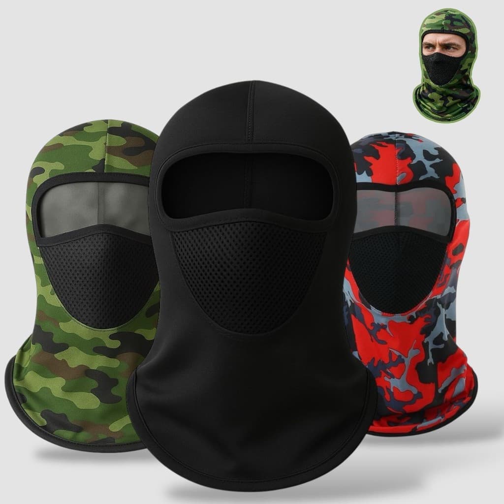 Balaclava Touca Ninja Máscara Motoqueiro Motoboy Protege Do Sol Máscara Térmica