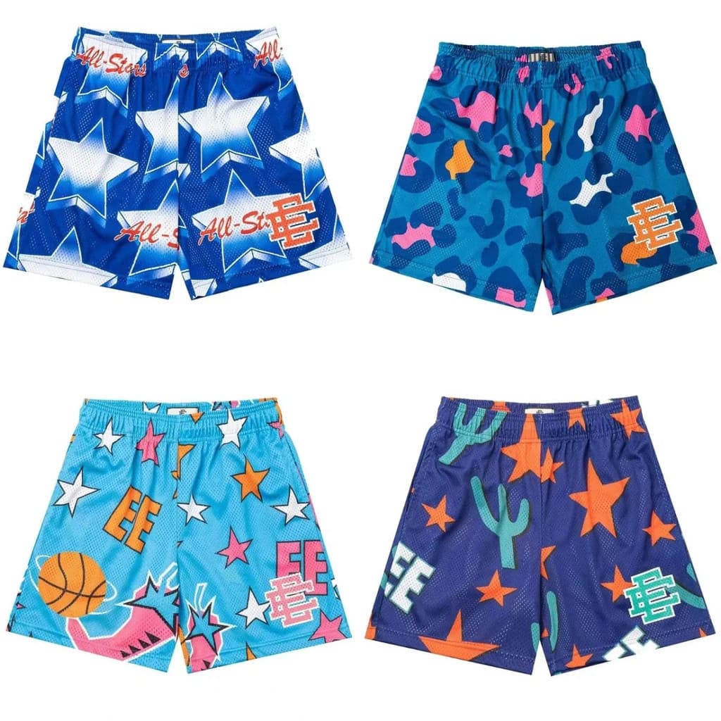 Eric Emanuel EE Basic Shorts Novos Calções Casuais Masculinos Calças Esportivas De Ginástica De Verão Homens Clássico