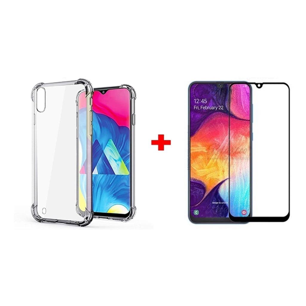 Capa Case Capinha Para Galaxy A10 + Película 3D Vidro Temperado