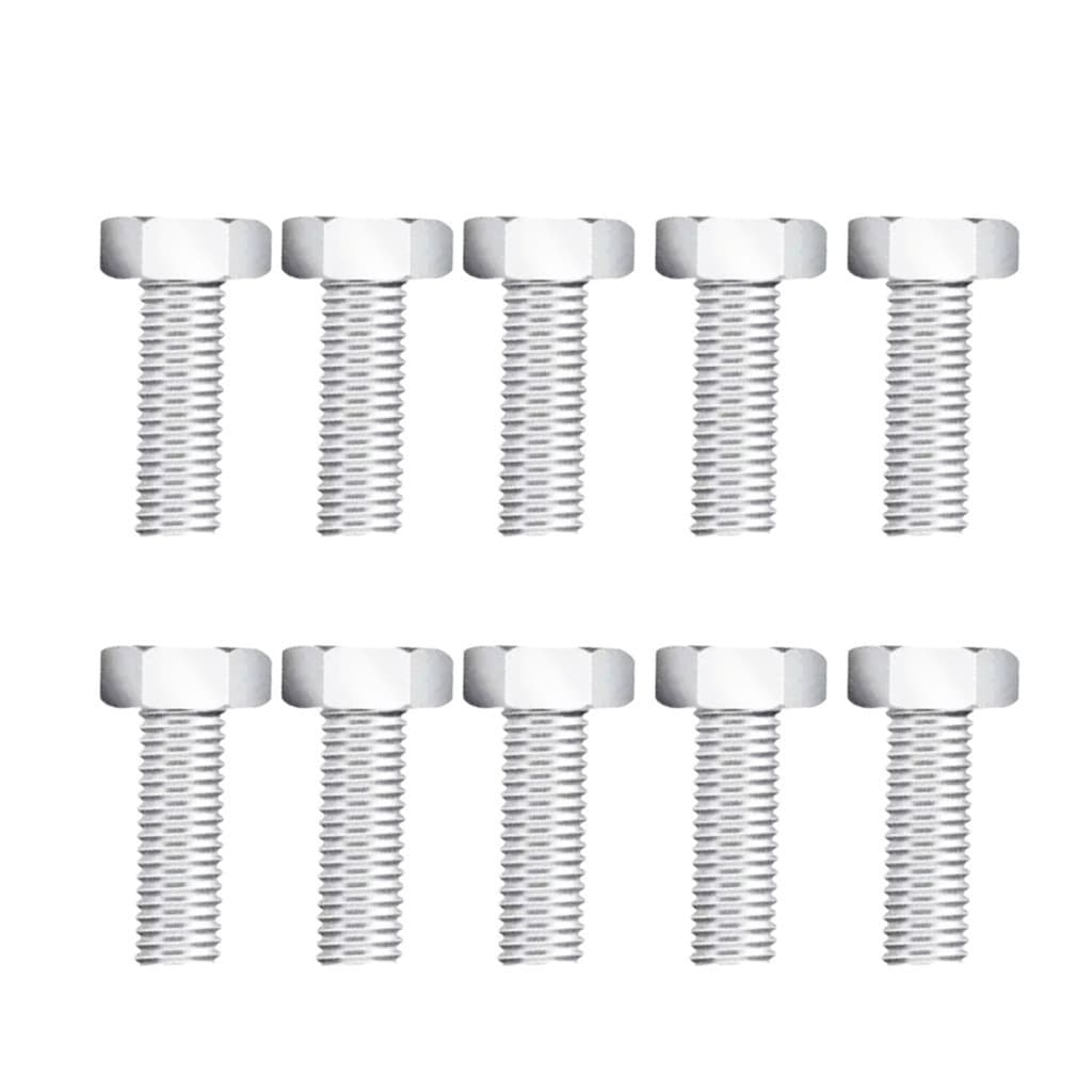 1000 Parafuso Sextavado Inox 304 Polido 1/4x1/2