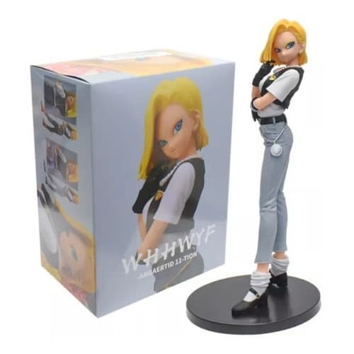Boneca Action Figure Dragon Ball Android 18 Anime