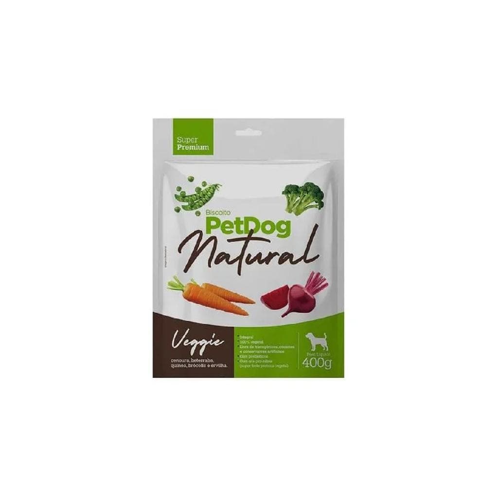 Biscoito Pet Dog Natural para Cães Veggie 400g