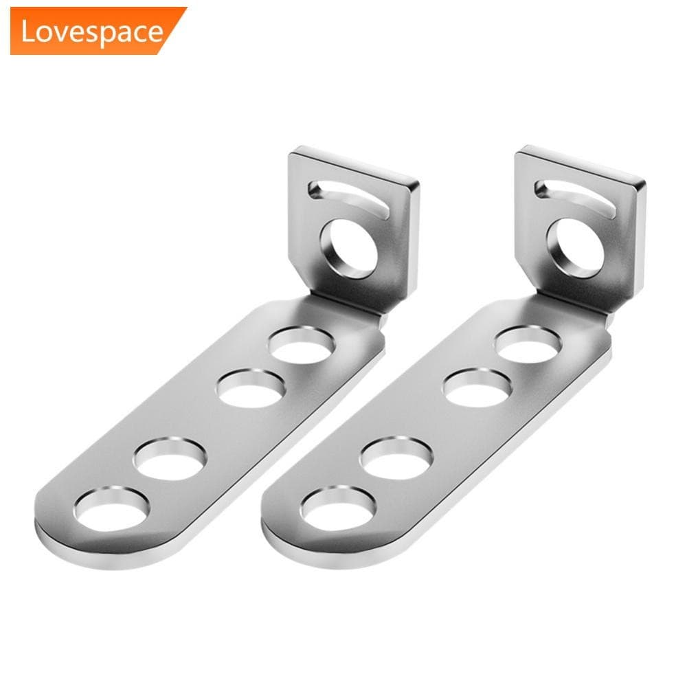 LS-STORE 2 Pçs Universal Motocicleta Farol Montagem Espelho Retrovisor Holofote Sinal Lâmpada Suporte Fixo X9Z6