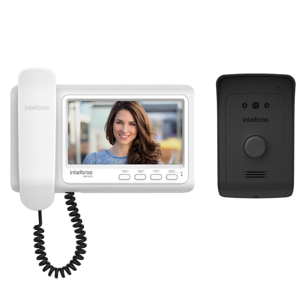 Vídeo Porteiro Intelbras 7" Ivr1070 Hs