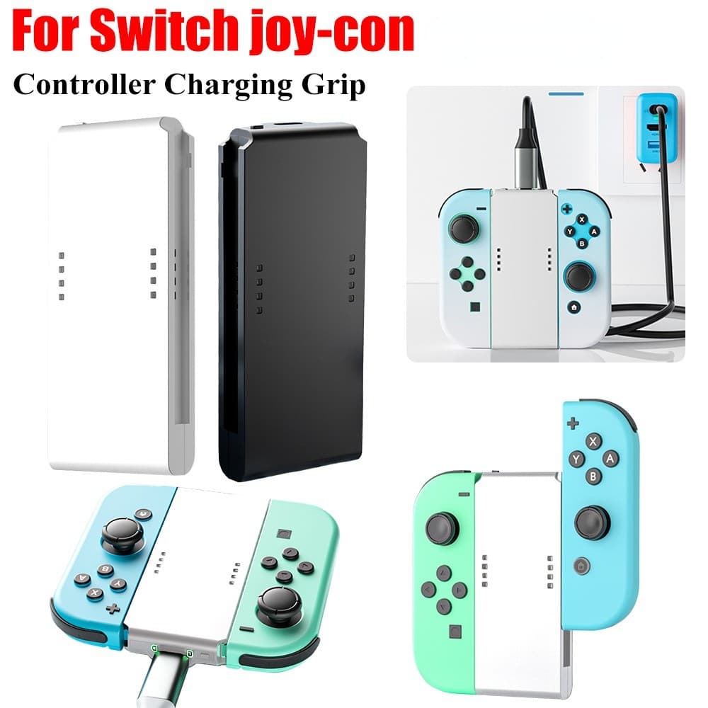 Aperto De Carregamento Para Nintendo Switch & Oled Joycon Doca Controlador Estação Com Indicador