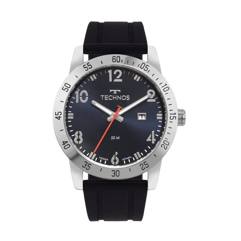 Relógio Masculino Technos Analógico Silicone Militar  2115NAS/2A Relógio Masculino Original
