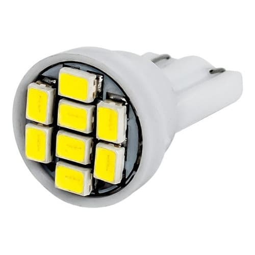 Lâmpada Pingo 8 Leds Pingão Super Branco Frete Econômico Par