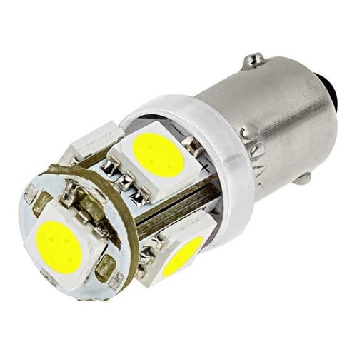 Lâmpada Led Automotiva Ba9s Soquete 69 T11 Super Branco Und