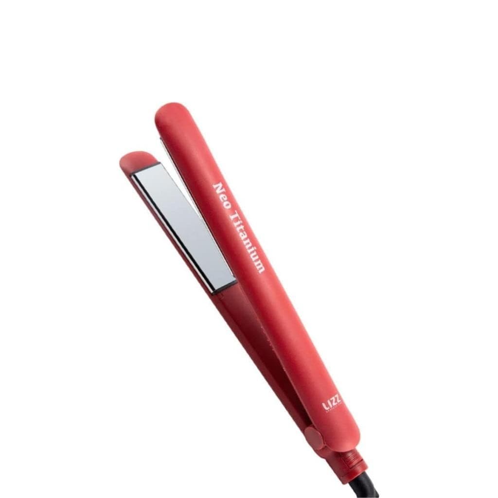 Prancha Neo Titanium Vermelha Lizz Bivolt
