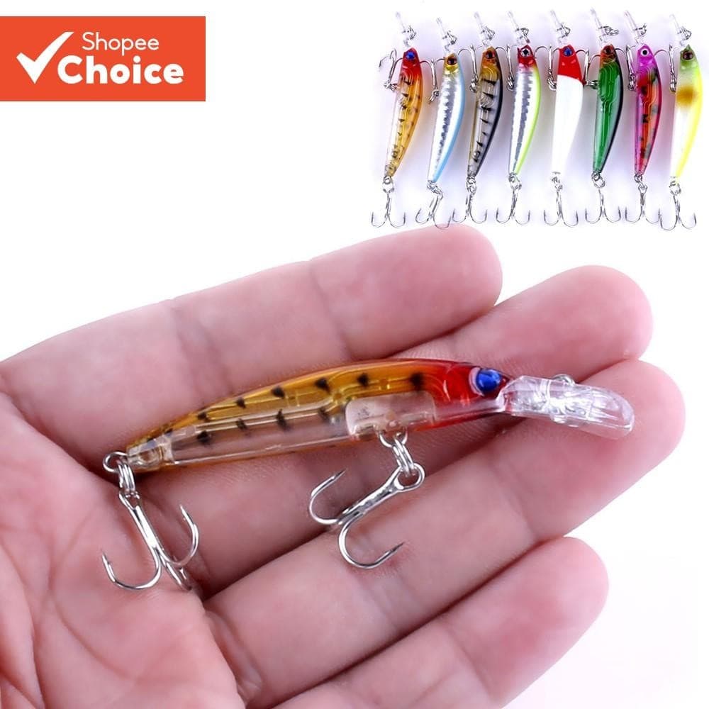 HENGJIA 1PCS Mini Isca Dura 3D Olhos 7cm/4g Artificial De Pesca De Minhoca Biscoito Crankbait Tackle