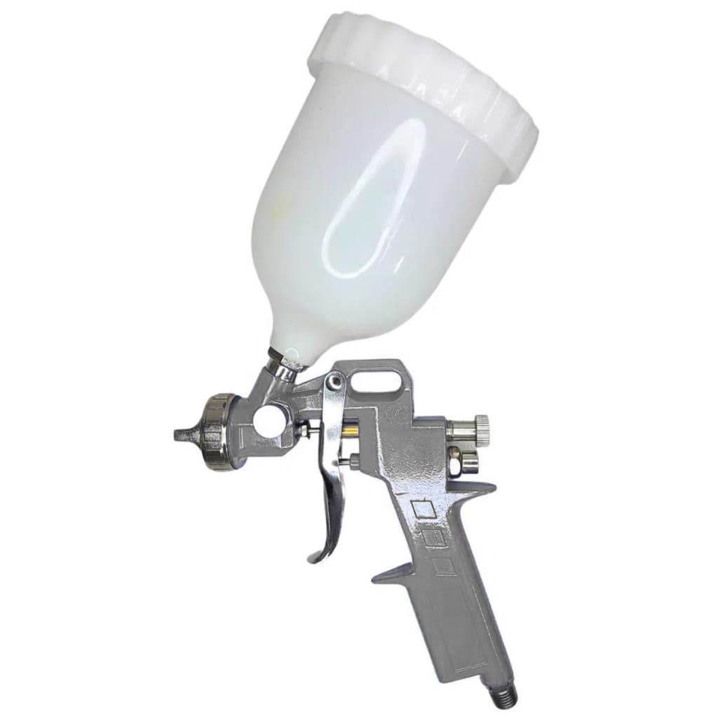 Pistola de Pintura Gravidade Bico 1,3mm Baixa Pressão 600ml 990 Cazarini