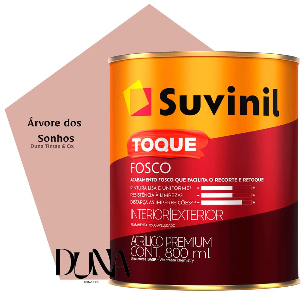 Tinta Suvinil Toque Fosco Árvore dos Sonhos 800ml