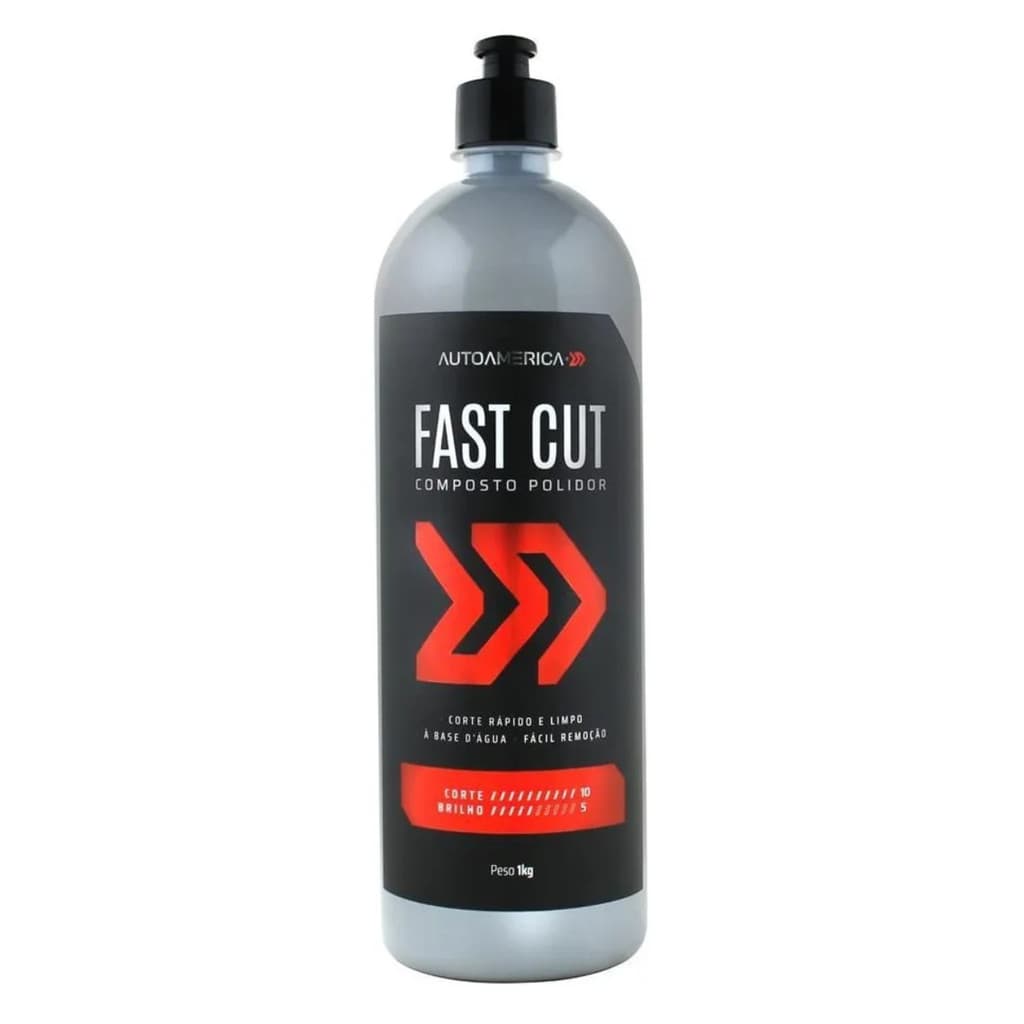 Fast Cut Autoamerica 1kg – Polidor Base Água Sem Pó