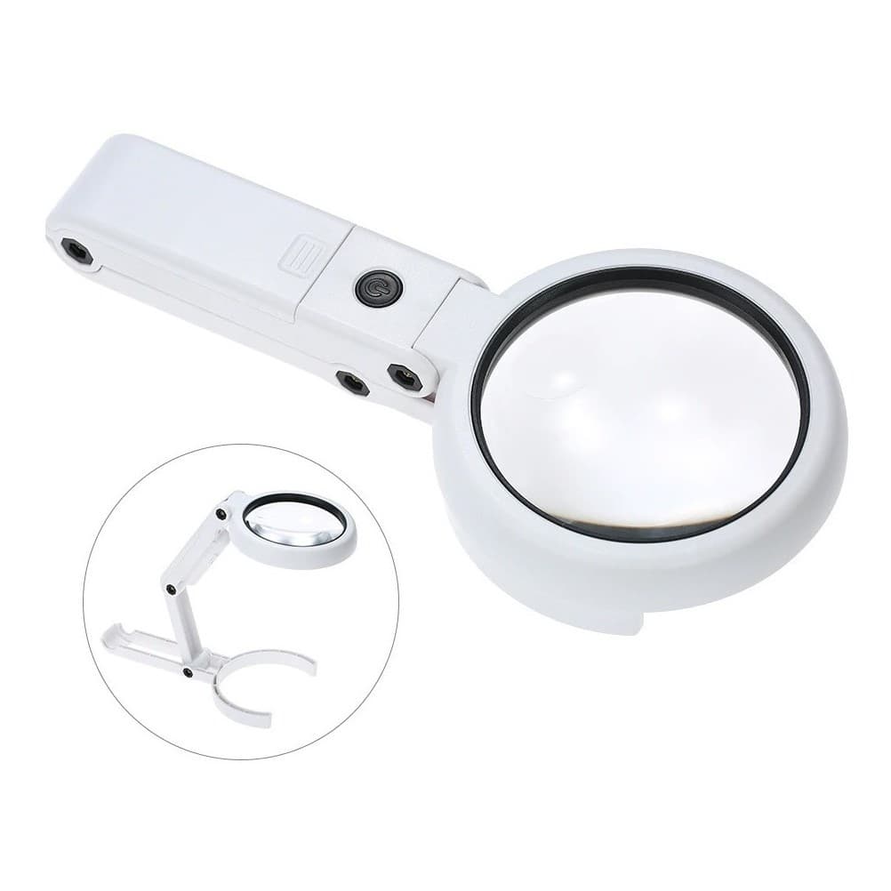 Lupa De Mao Circular Portatil 11x