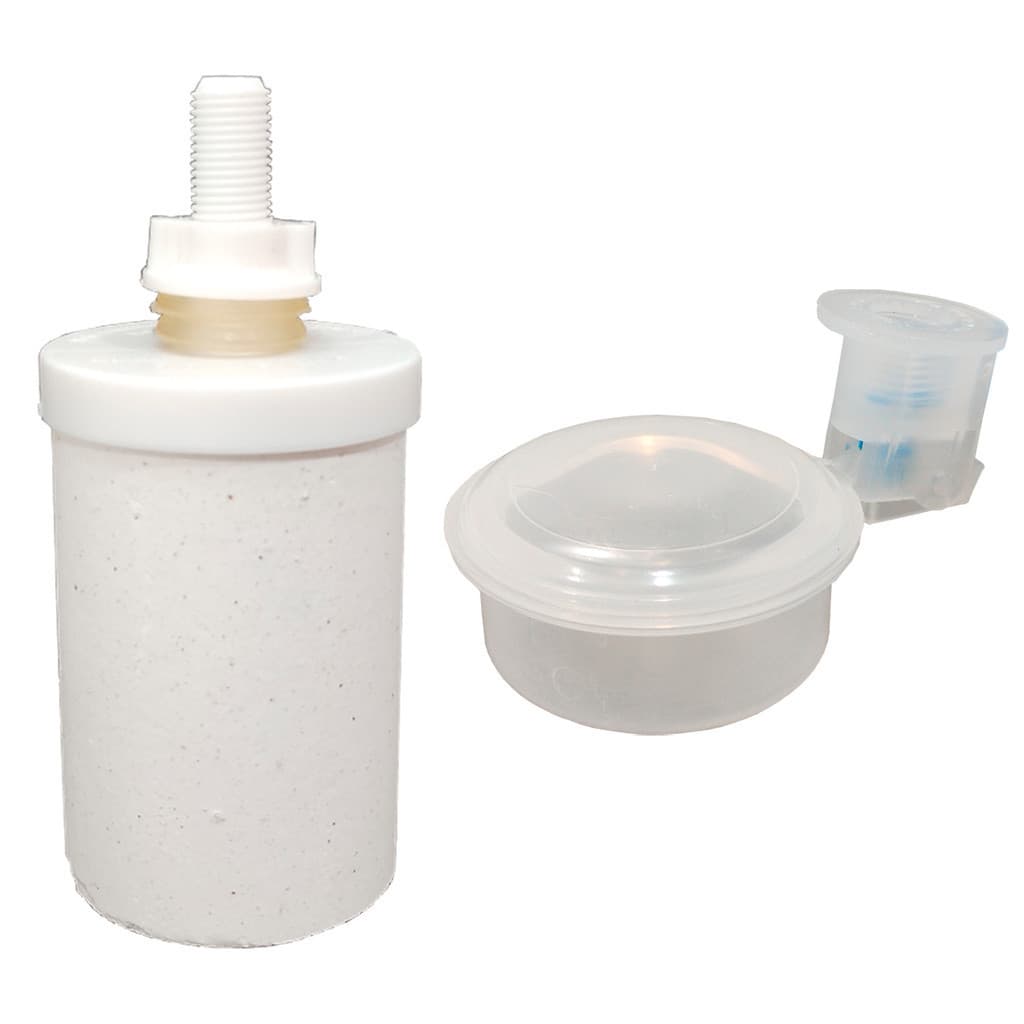 Conjunto Vela de Cerâmica + Boia Para Filtro de Barro