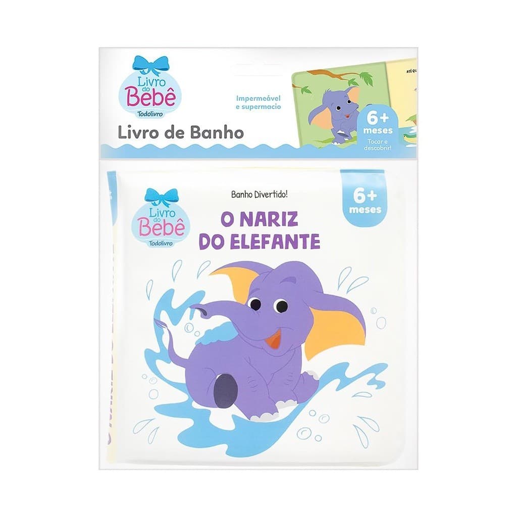 Banho Divertido - O Nariz do Elefante - Todolivro