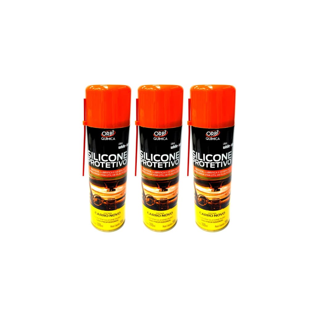 KIT 3 ORBISIL SILICONE SPRAY 300ML