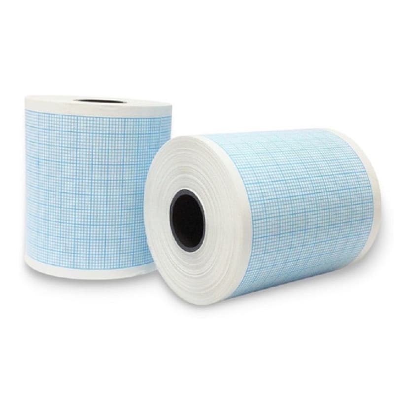Bobina Papel Eletrocardiograma Ecg 58mm x 30m - 5 Unidades