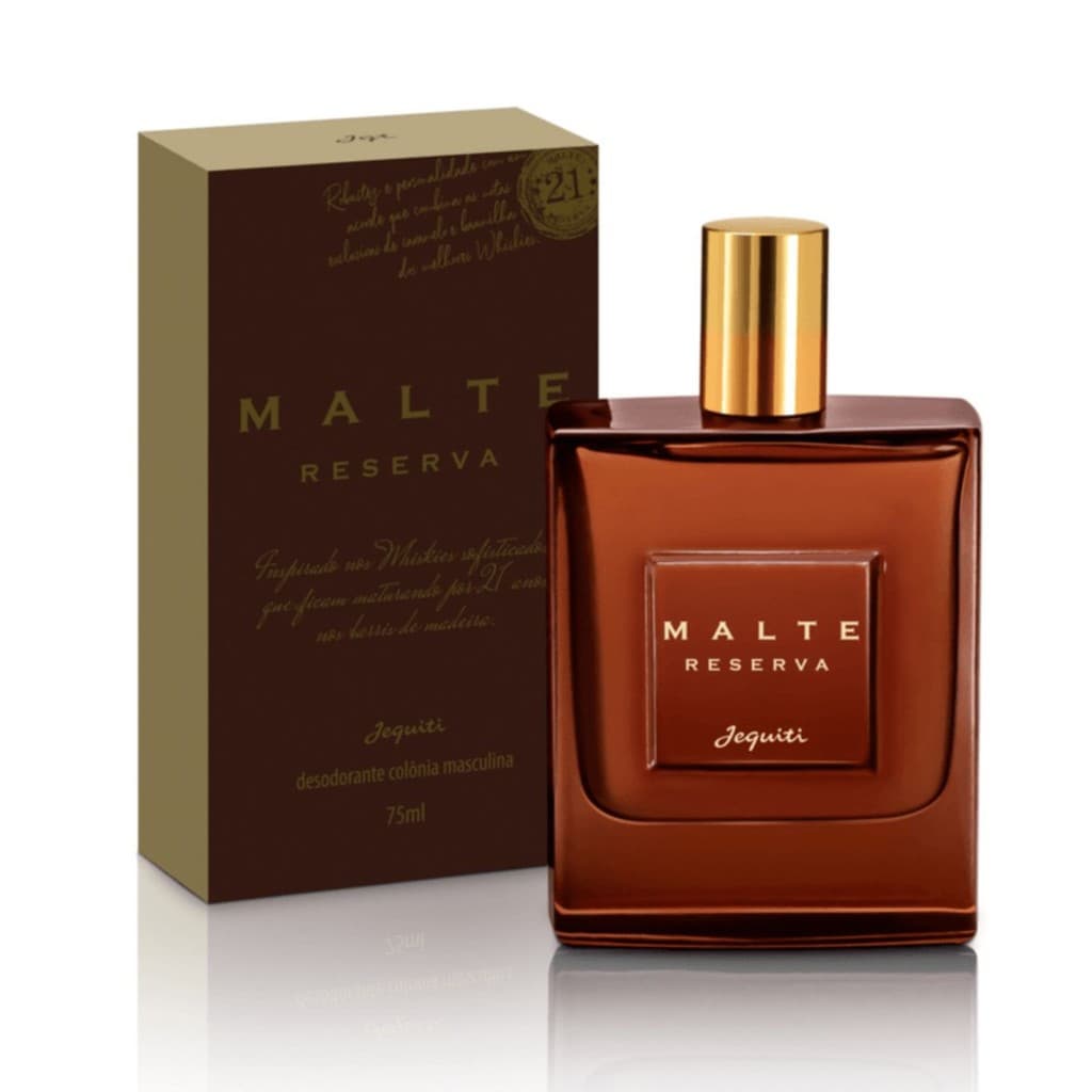 Desodorante Colônia Masculina Malte Reserva 75ml - Jequiti