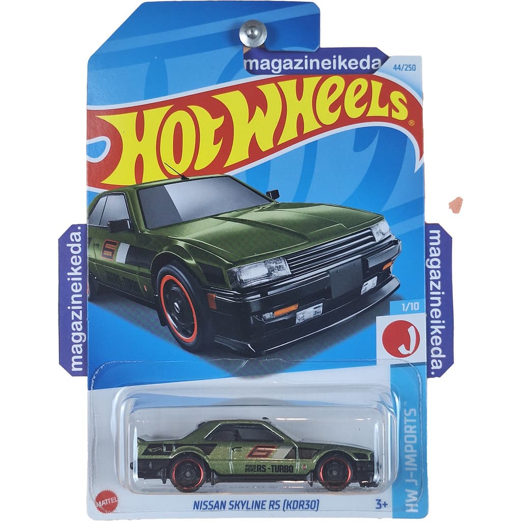 Carro Hot Wheels NISSAN SKYLINE RS (KDR30) HTD06 Verde HW J-IMPORTS