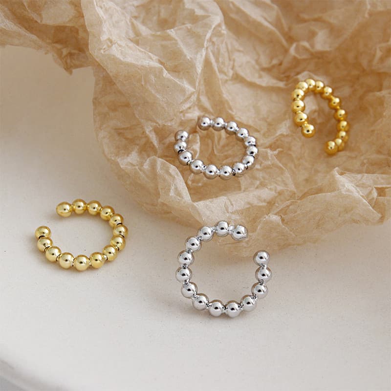 2 peças brincos de ouro vintage clipes de orelha elegantes brincos clássicos joias femininas