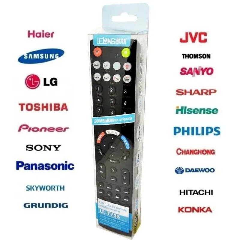 Controle Remoto Universal LED/LCD Completo  para todas Smart Tv - Substituto Compatível