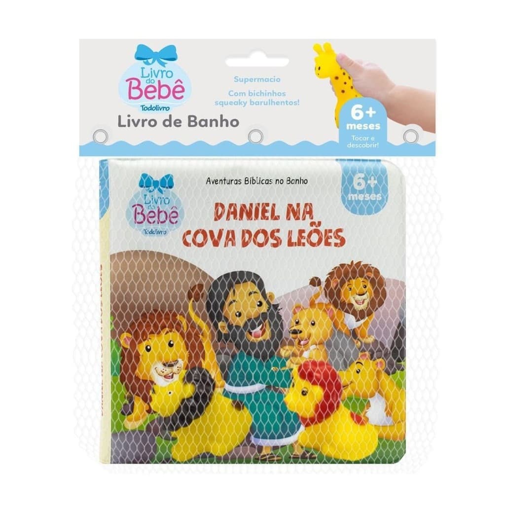 Aventuras Bíblicas no Banho: Daniel na Cova dos Leões