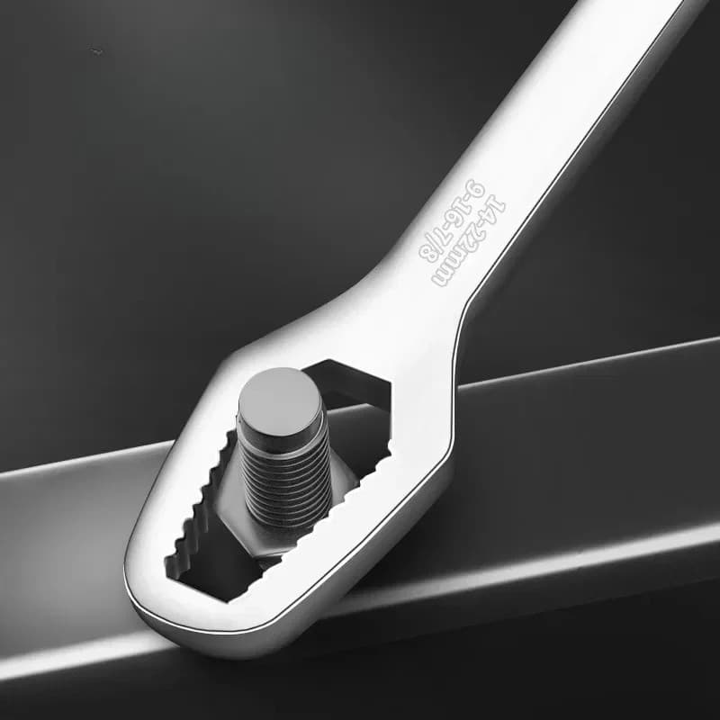 Chave Boca Fixa Aço Universal 8 a 22mm Cabeça Dupla Torx Ferramenta Resistente Multifuncional judy store