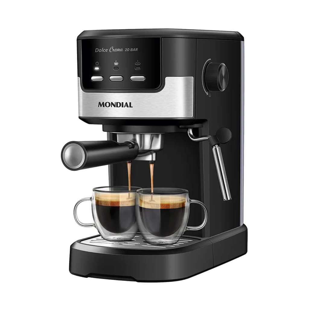 Cafeteira Espresso Dolce Crema Mondial 20 Bar C-20-EC