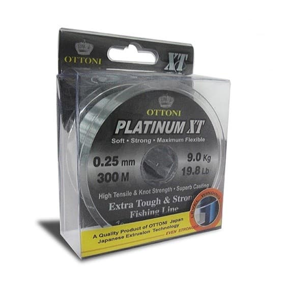 Linha Monofilamento Platinum Xt Ottoni Carretel Grande Pesca