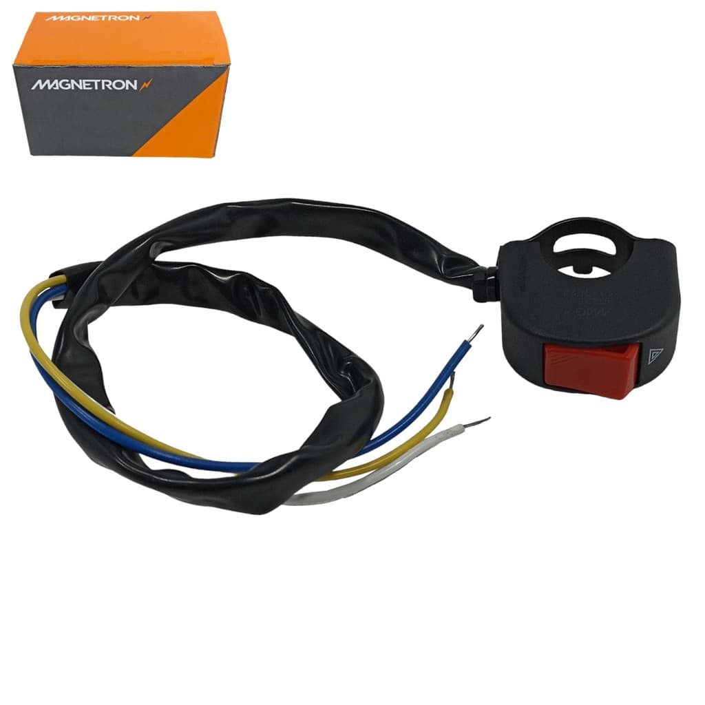 Interruptor Pisca Alerta Moto Modelo Universal