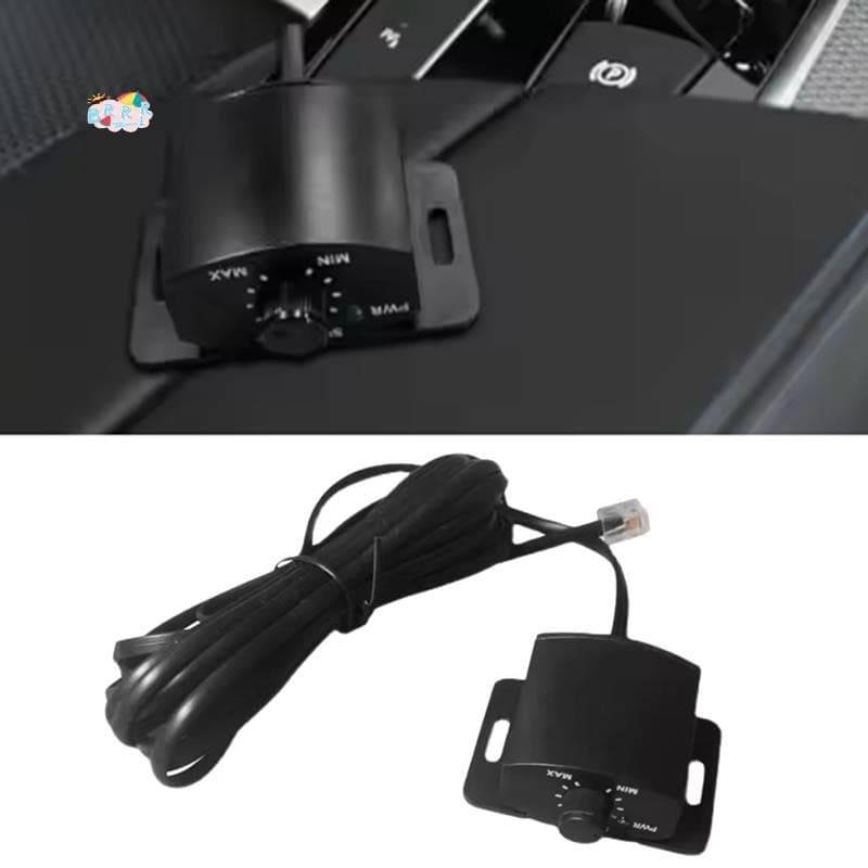 Amplificador De Baixo Do Carro Controle Remoto Para Regulador De Volume De Som De Áudio Com Cabo