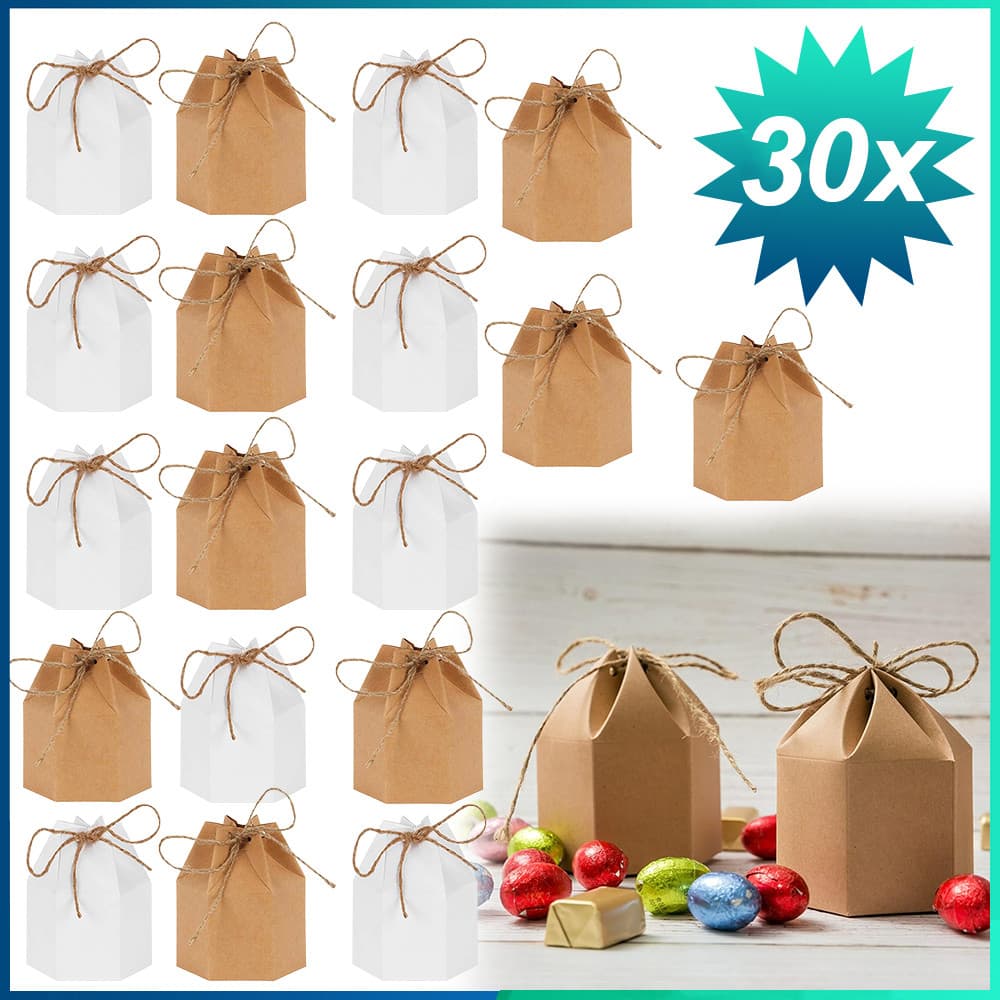 30 Mini caixinha para doces mini suspiros bem casados balas bombons casamento anos aniversário batizado