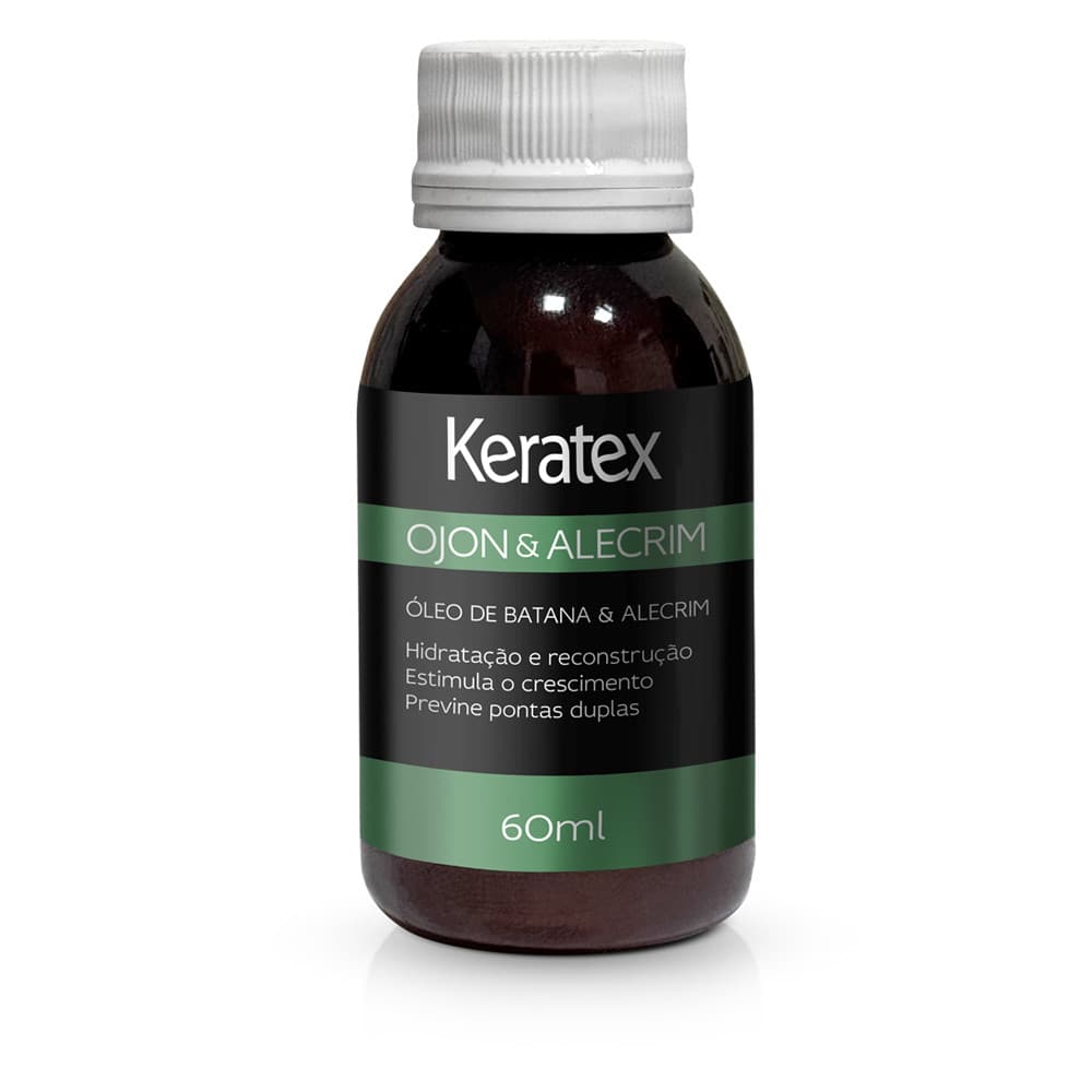 Óleo Capilar Ojon e Alecrim Hidrata- Reconstrução - Crescimento Keratex 60ML