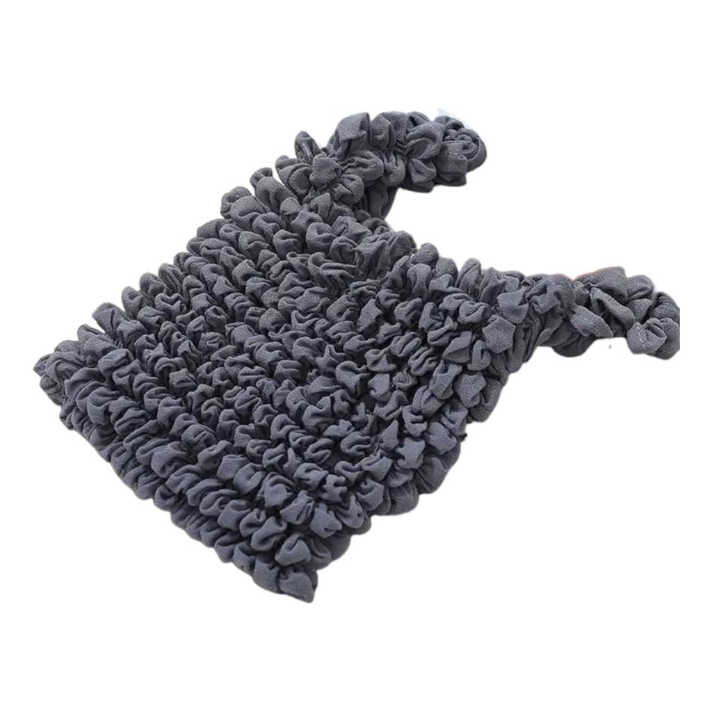 Bolsa Sacola Magica Estica Reutilizavel Grande Cinza Moda