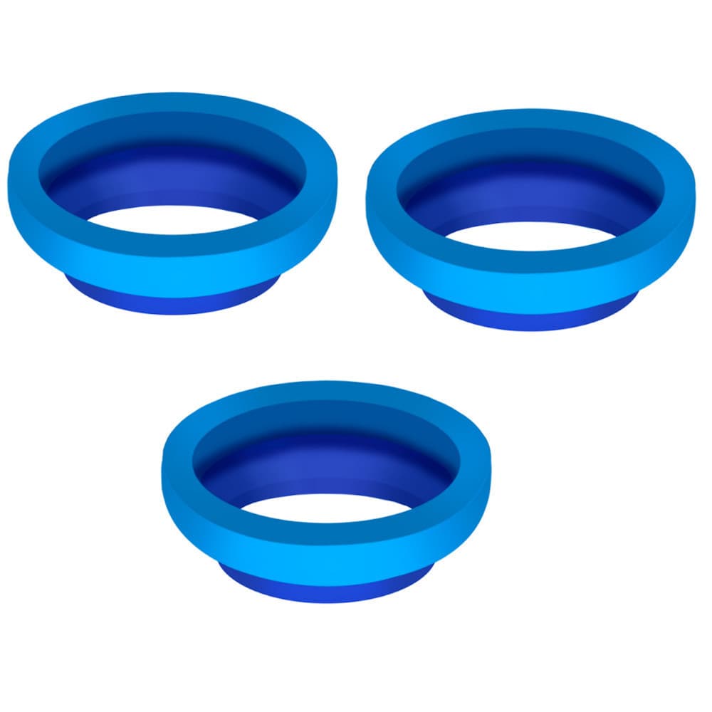 Anel Vedação com guia para vaso sanitário roco kit 3 PC