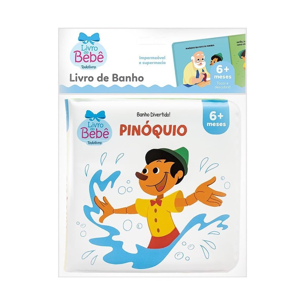 Banho Divertido - Pinóquio - Todolivro