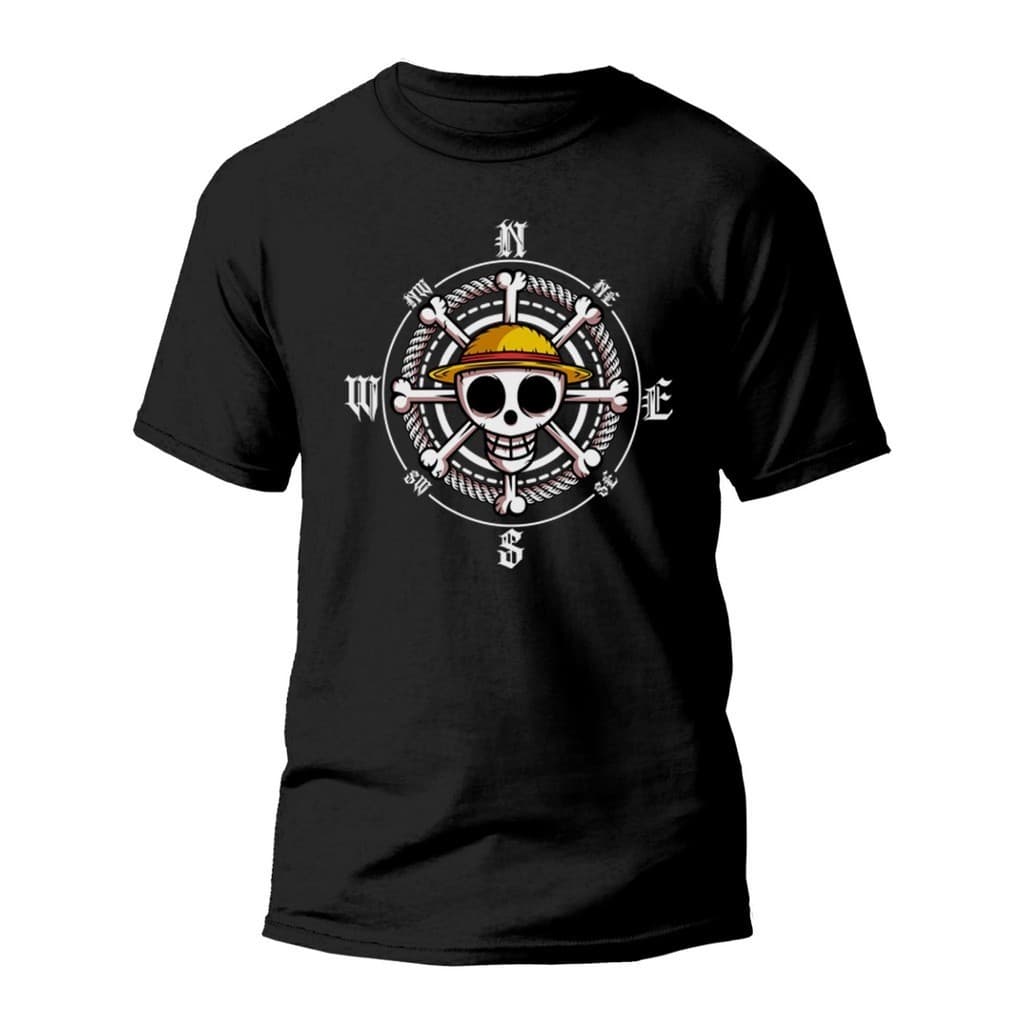 Camiseta Premium Algodão Estampada Especial Anime One Piece REF5008