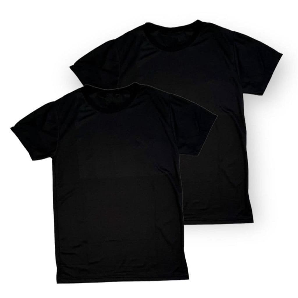kit 2 Camisetas Dry Fit Masculina Lisa - Casual Treino Academia Esportes