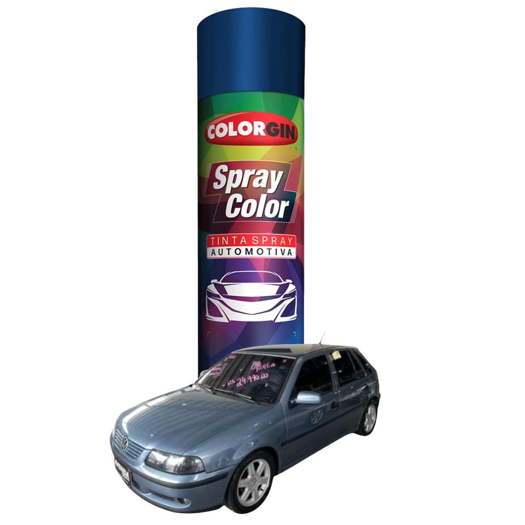 Tinta Spray Automotivo Cinza Titânio Volkswagen LI7X 300ml